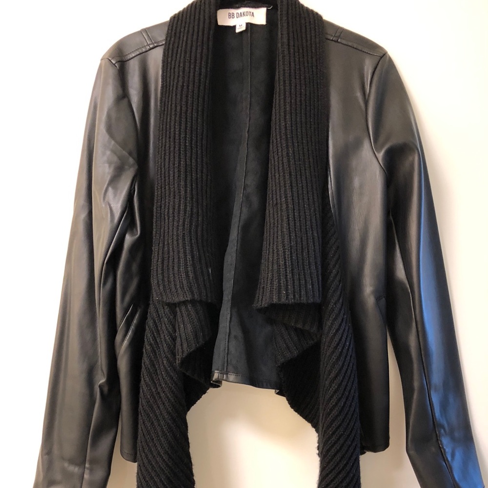 BB Dakota Faux Leather Jacket